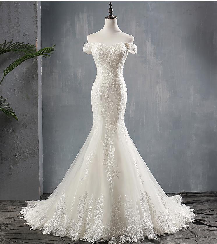 Lace Mermaid Wedding Dress