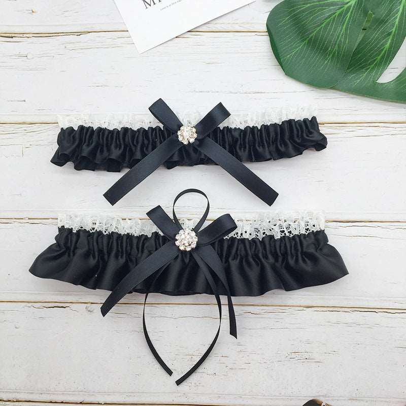 Wedding Rhinestone Garter - Elder's Elegant Touch