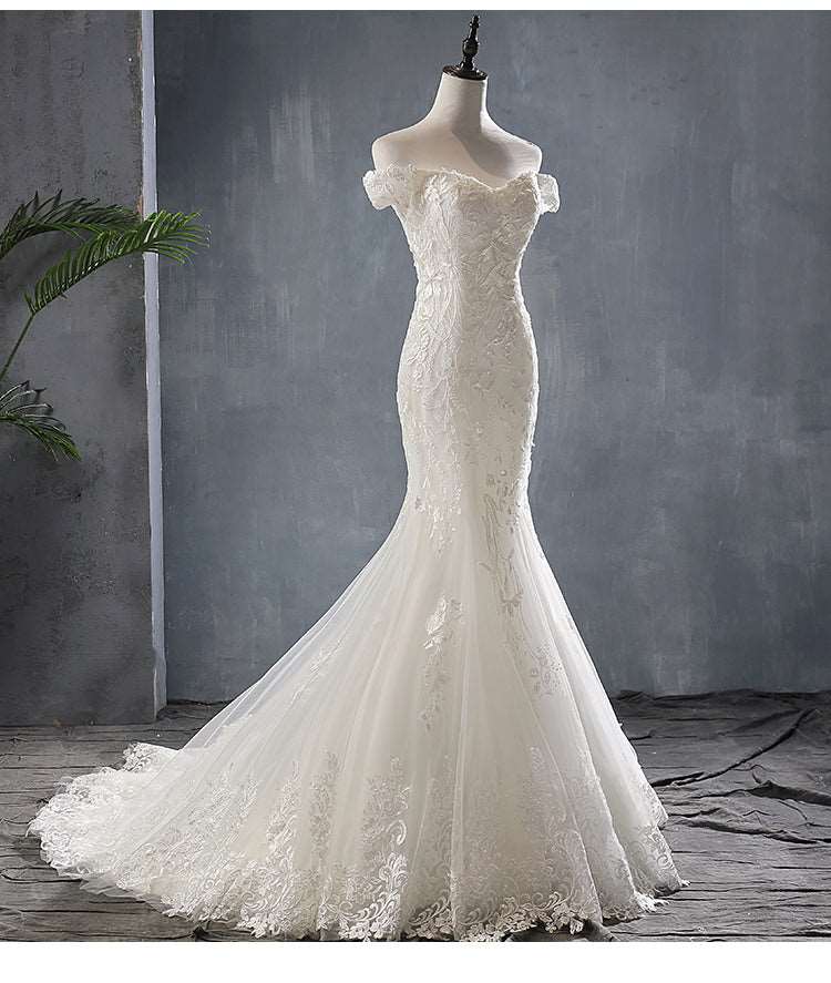 Lace Mermaid Wedding Dress