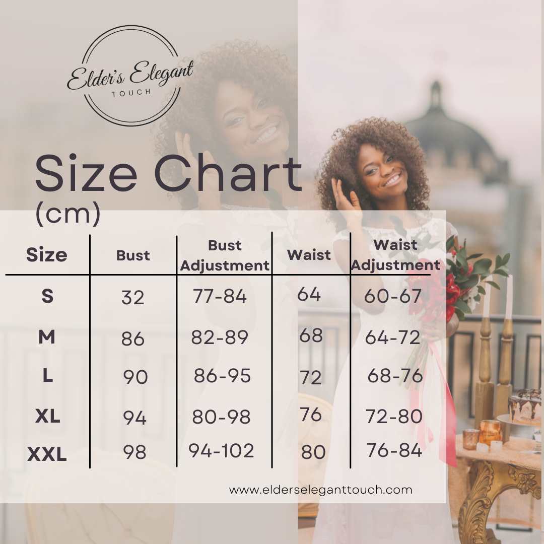 Tail Showing Thin Bride Simple Wedding - | Elder's Elegant Touch Size Chart